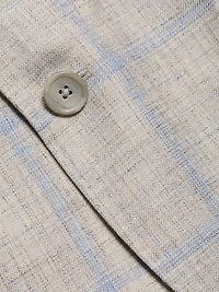 COLLECTION Windowpane Wool & Silk-Blend Two-Button Sport Coat