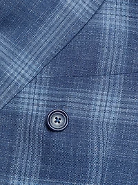 COLLECTION Plaid Wool-Blend Double-Breasted Sport Coat