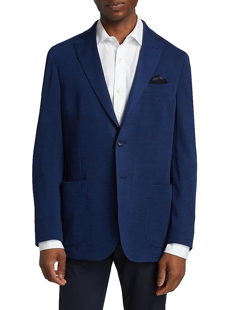 COLLECTION Wool Two-Button Sport Coat
