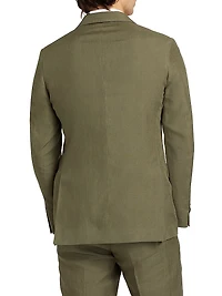 COLLECTION Linen Two-Button Sport Coat