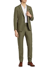 COLLECTION Linen Two-Button Sport Coat
