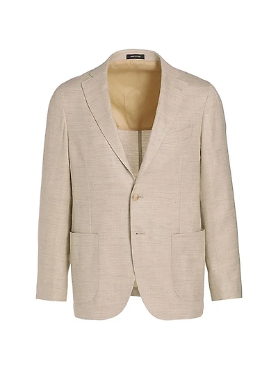 COLLECTION Chevron Wool-Blend Two-Button Sport Coat