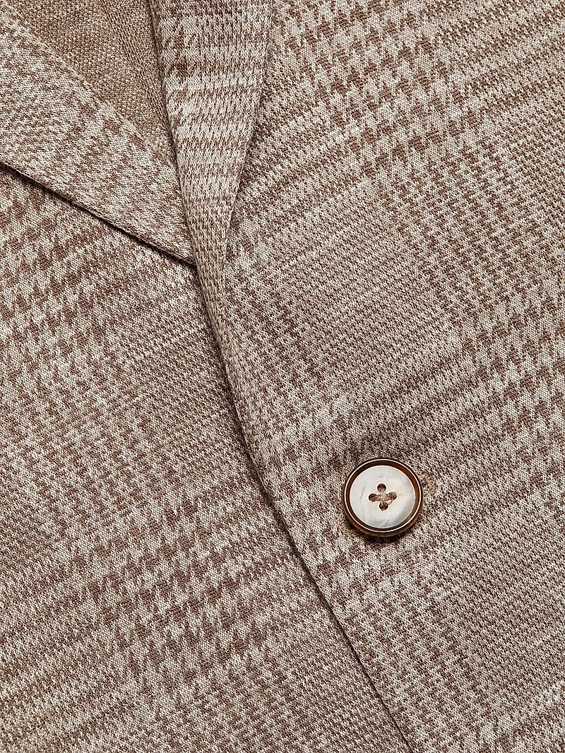 COLLECTION Plaid Wool & Silk-Blend Two-Button Sport Coat