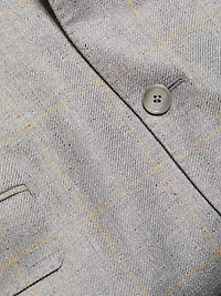 COLLECTION Grid Wool Two-Button Sport Coat