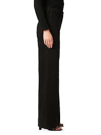 Petite Mia High-Rise Stretch Wide-Leg Jeans