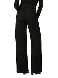 Petite Mia High-Rise Stretch Wide-Leg Jeans