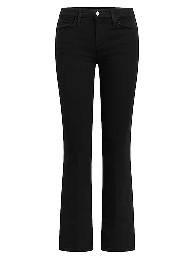 Petite Provocateur HIgh-Rise Stretch Bootcut Jeans