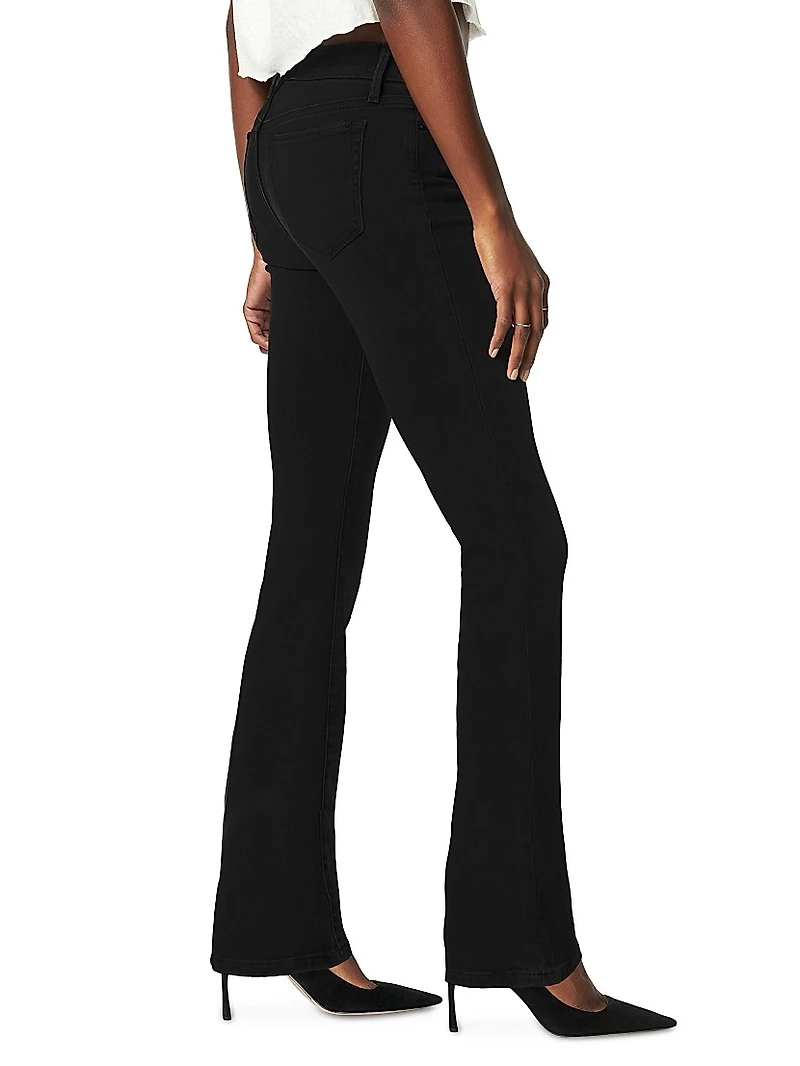 Petite Provocateur HIgh-Rise Stretch Bootcut Jeans