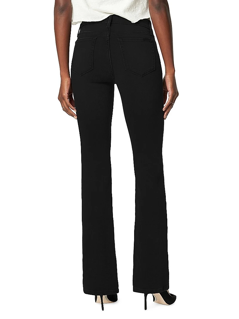 Petite Provocateur HIgh-Rise Stretch Bootcut Jeans