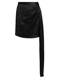Viola Satin Miniskirt