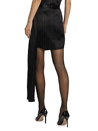 Viola Satin Miniskirt