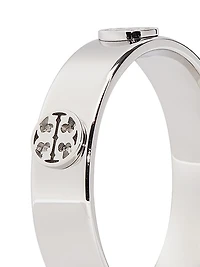 Miller 18K-Gold-Plated Logo Ring