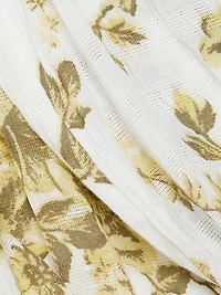 Jaymes Smocked Floral Midi-Dress