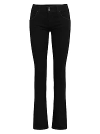 Beth Mid-Rise Baby Boot Jeans