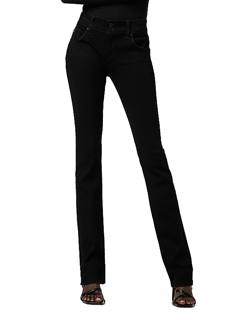 Beth Mid-Rise Baby Boot Jeans