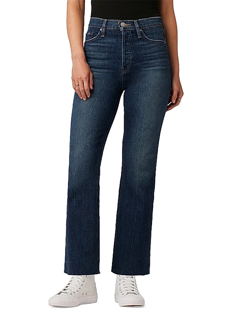 Faye High-Rise Boot-Cut Jeans