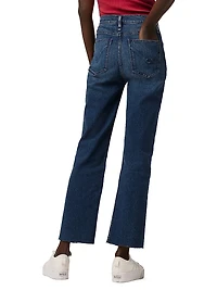 Remi High-Rise Straight-Leg Jeans
