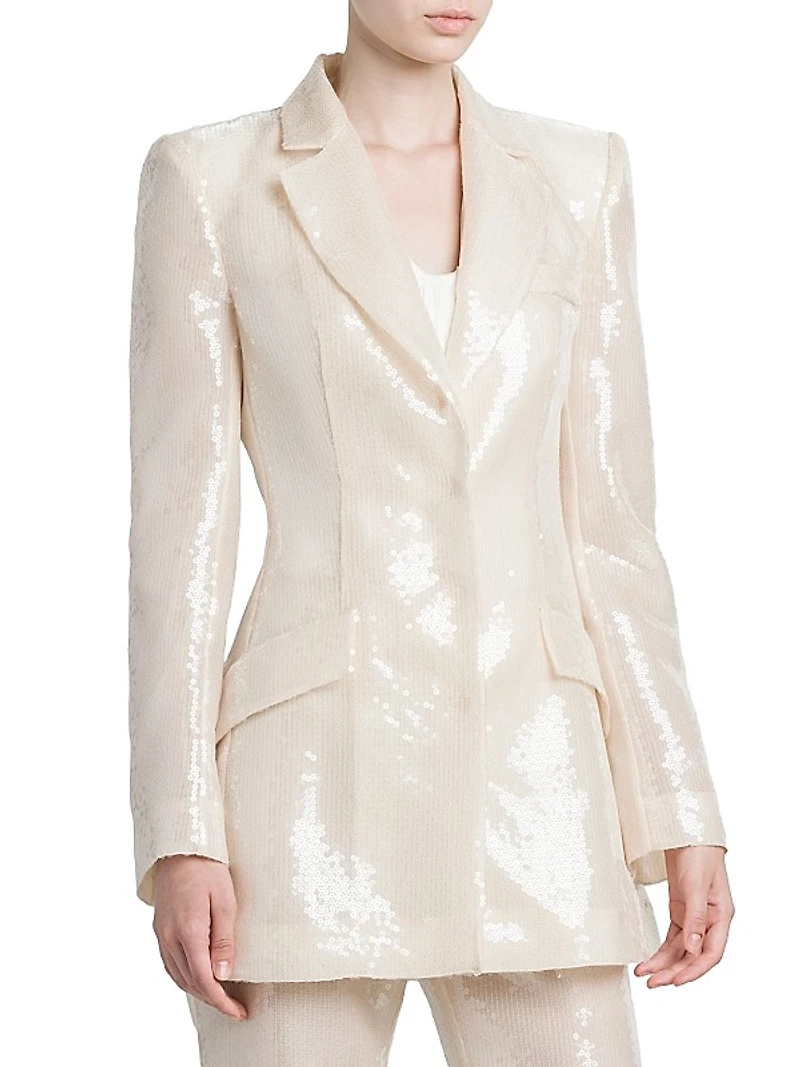 Sequined Evening Blazer