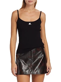 Re-Edition Rib-Knit Tank