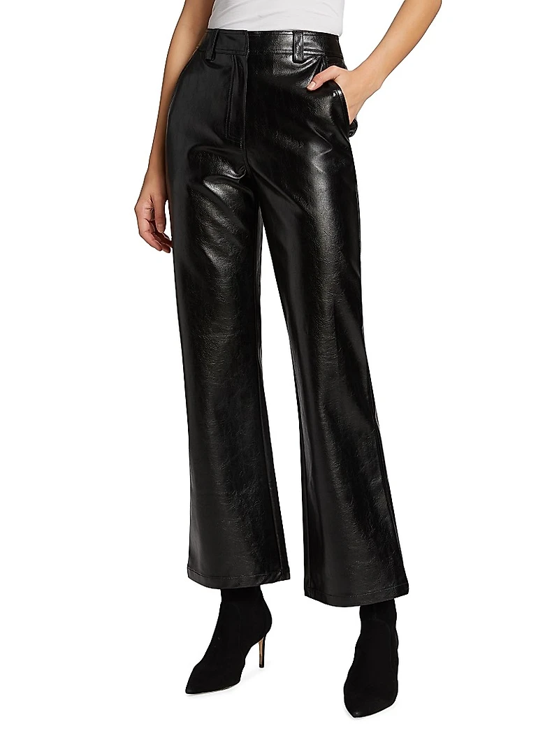 Melbrooke Faux Leather Trousers