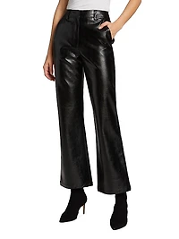 Melbrooke Faux Leather Trousers