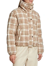 Arlo Check Puffer Jacket