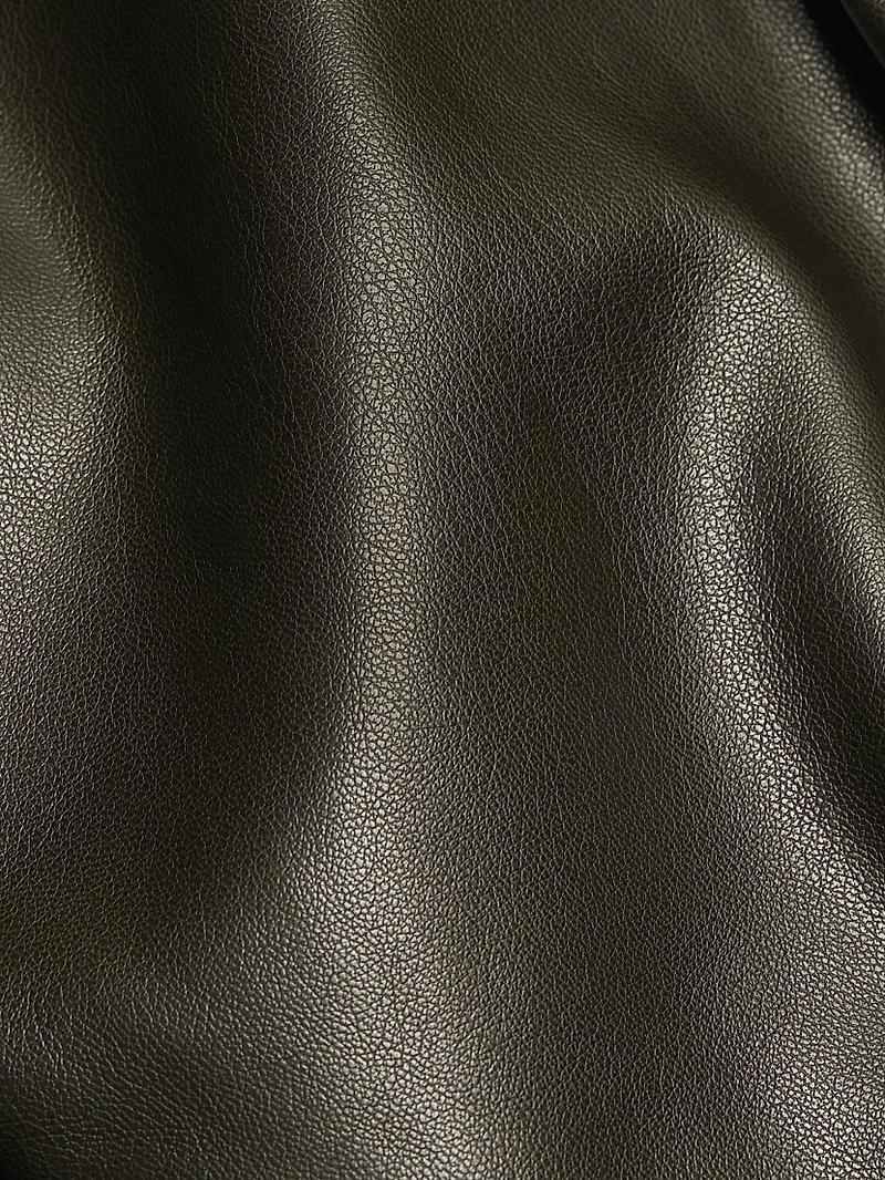 Layne Faux Leather Minidress