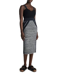 Collection Line Knit Midi-Dress