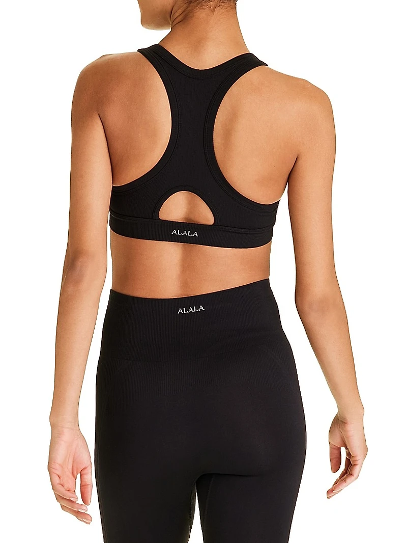 Barre Racer Bra
