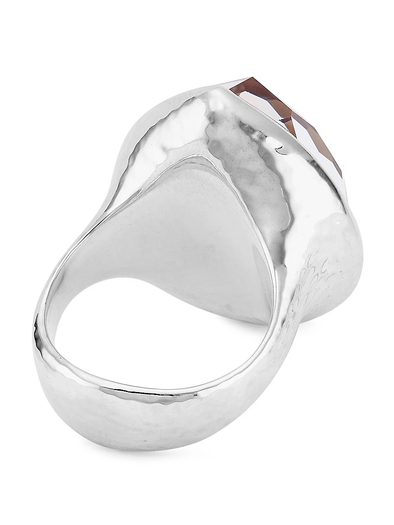 Rock Candy® Sterling Silver & Gemstone Teardrop Ring