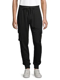 Icon Sportswear Gold Clemont Cargo Joggers