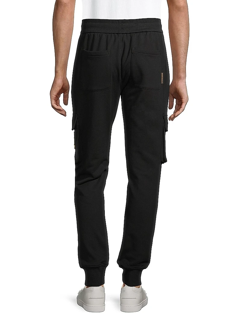 Icon Sportswear Gold Clemont Cargo Joggers