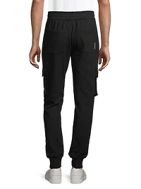 Icon Sportswear Gold Clemont Cargo Joggers