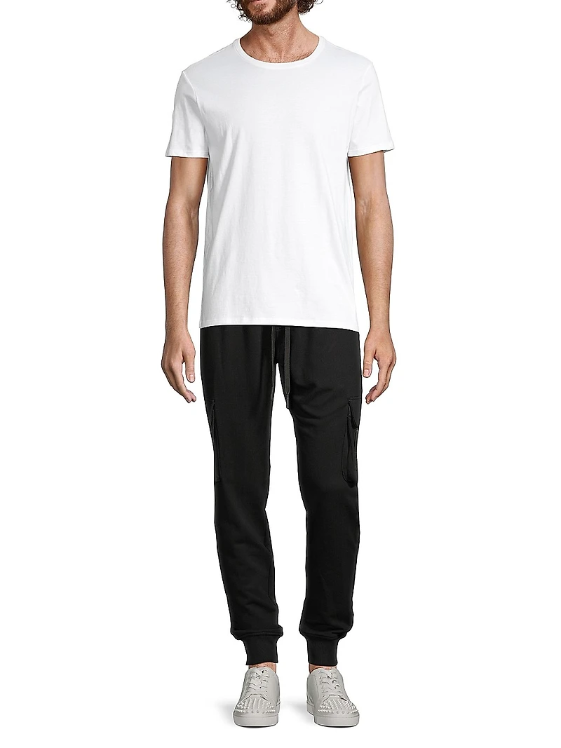 Icon Sportswear Gold Clemont Cargo Joggers