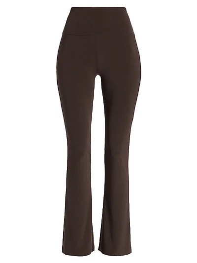 High-Waisted Boot-Cut Pants
