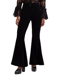 Vic Flared Velvet Pants