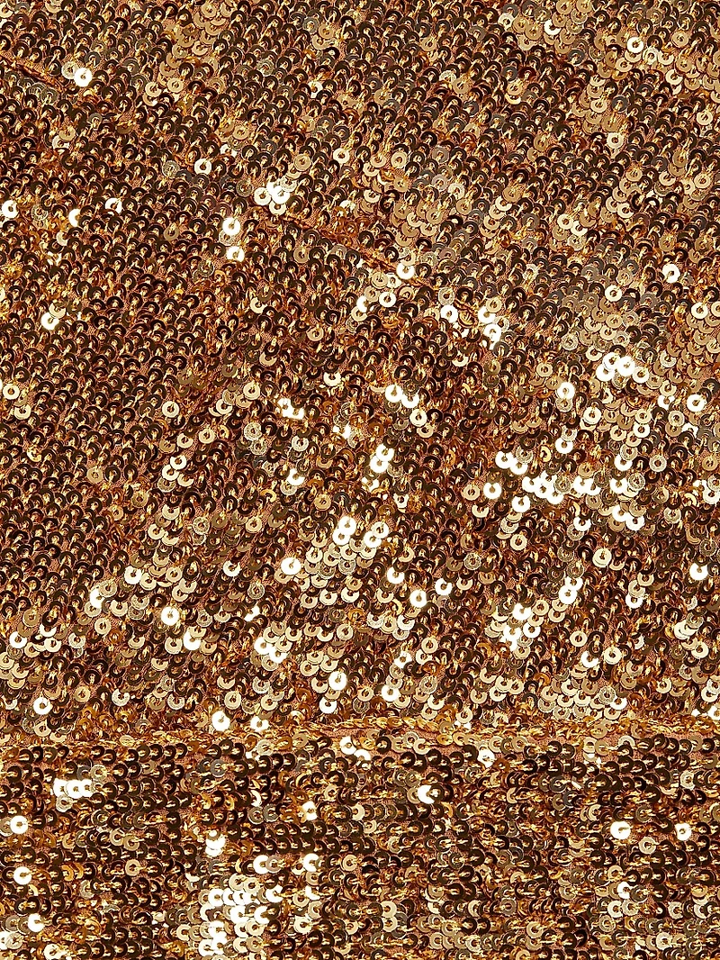 Carta De Amor Sequined Draped Miniskirt