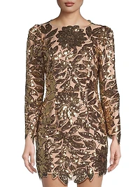Scottie Sequined Minidress