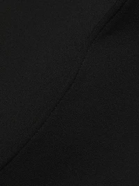 Bonded Crepe Column Gown