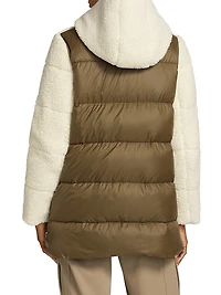 Milan Sherpa & Nylon Coat