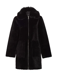 Alison Reversible Sherpa Coat