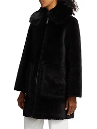 Alison Reversible Sherpa Coat