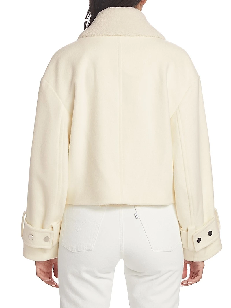 Marisa Cropped Wool Jacket