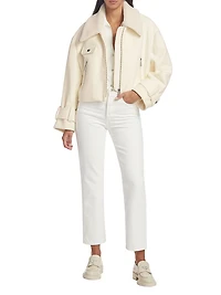 Marisa Cropped Wool Jacket
