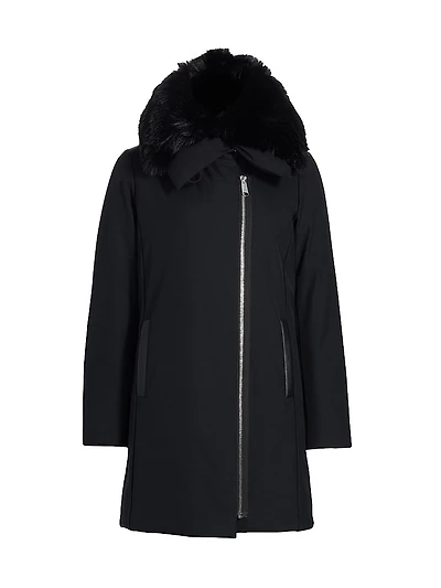 Betsy Asymmetric Down Parka