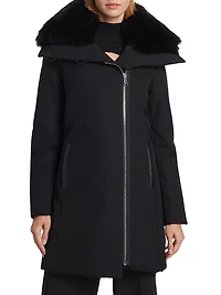 Betsy Asymmetric Down Parka