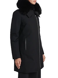 Betsy Asymmetric Down Parka