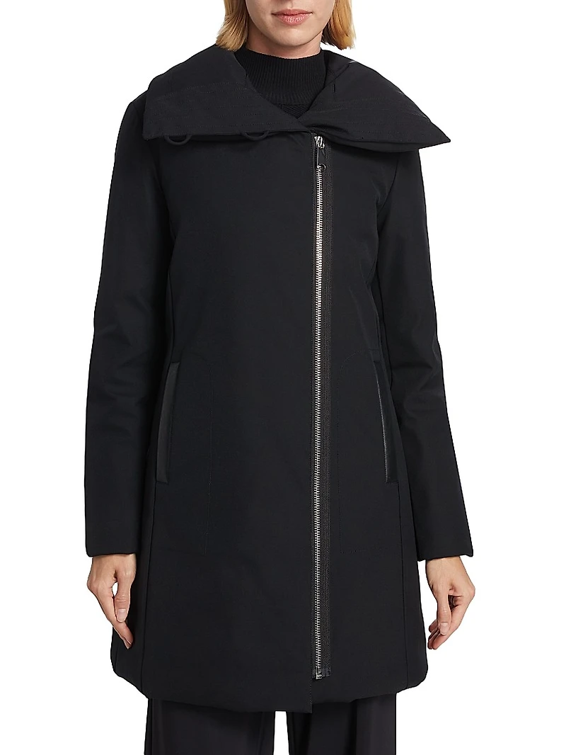 Betsy Asymmetric Down Parka