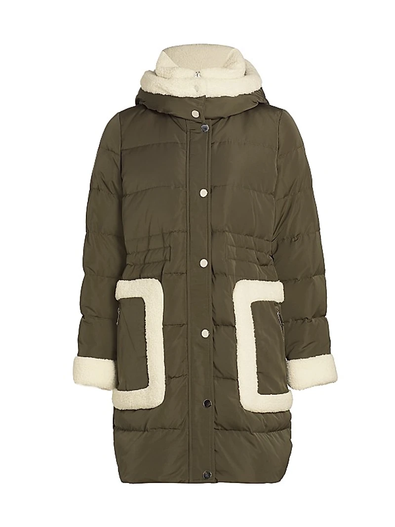 Liz Sherpa-Trim Puffer