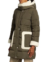 Liz Sherpa-Trim Puffer